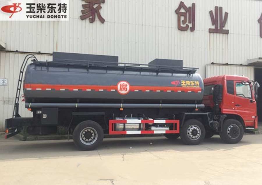 小三軸槽罐車