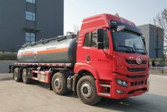 解放20噸化工槽罐車，解放前四后六危險品罐車
