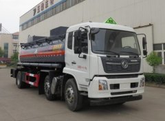 國(guó)六槽罐單車價(jià)格，東風(fēng)天錦槽罐車圖片，小三軸槽罐參數(shù)